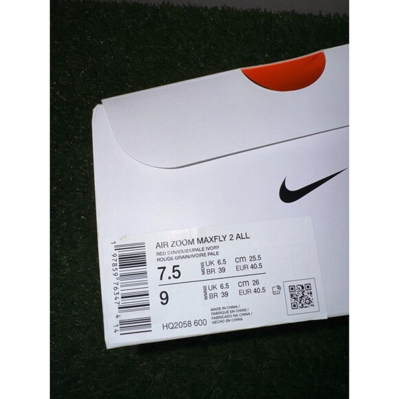 Nike Air Zoom Maxfly 2 Track Field Spikes Racing Men\'s 7.5 Women\'s 9 HQ2058 NEW main image 2